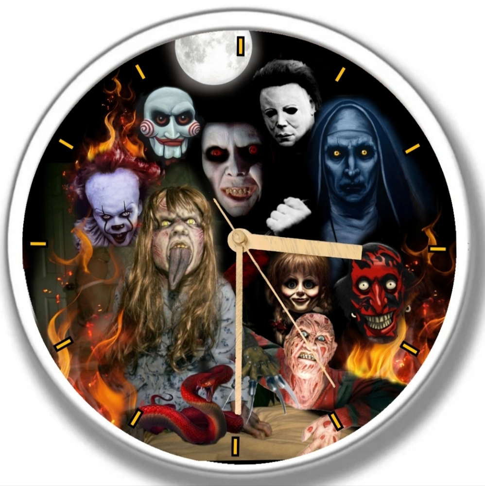 Halloween led party clock - Picture 3 of 4